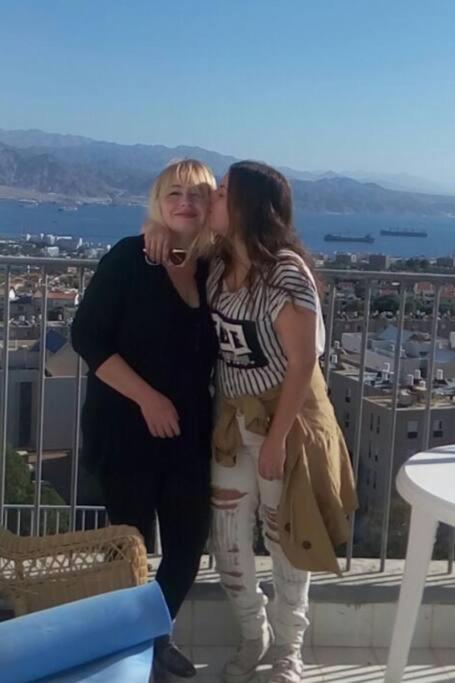 נוף למפרץ Appartement Eilat Buitenkant foto